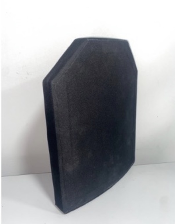 KIM RF3 Alumina ballistic plate angled view